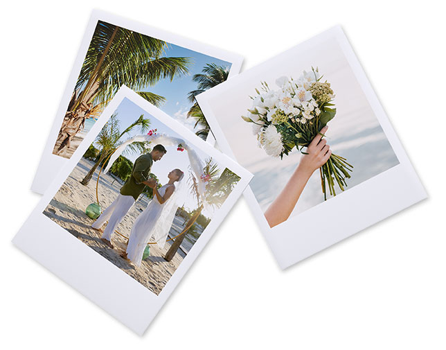 Snapshots of beach wedding experiences